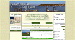 Desktop Screenshot of bedandbreakfastinisleofwight.info