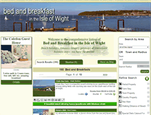 Tablet Screenshot of bedandbreakfastinisleofwight.info